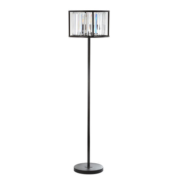Bevin 63" Metal/Crystal LED Floor Lamp - JONATHAN Y